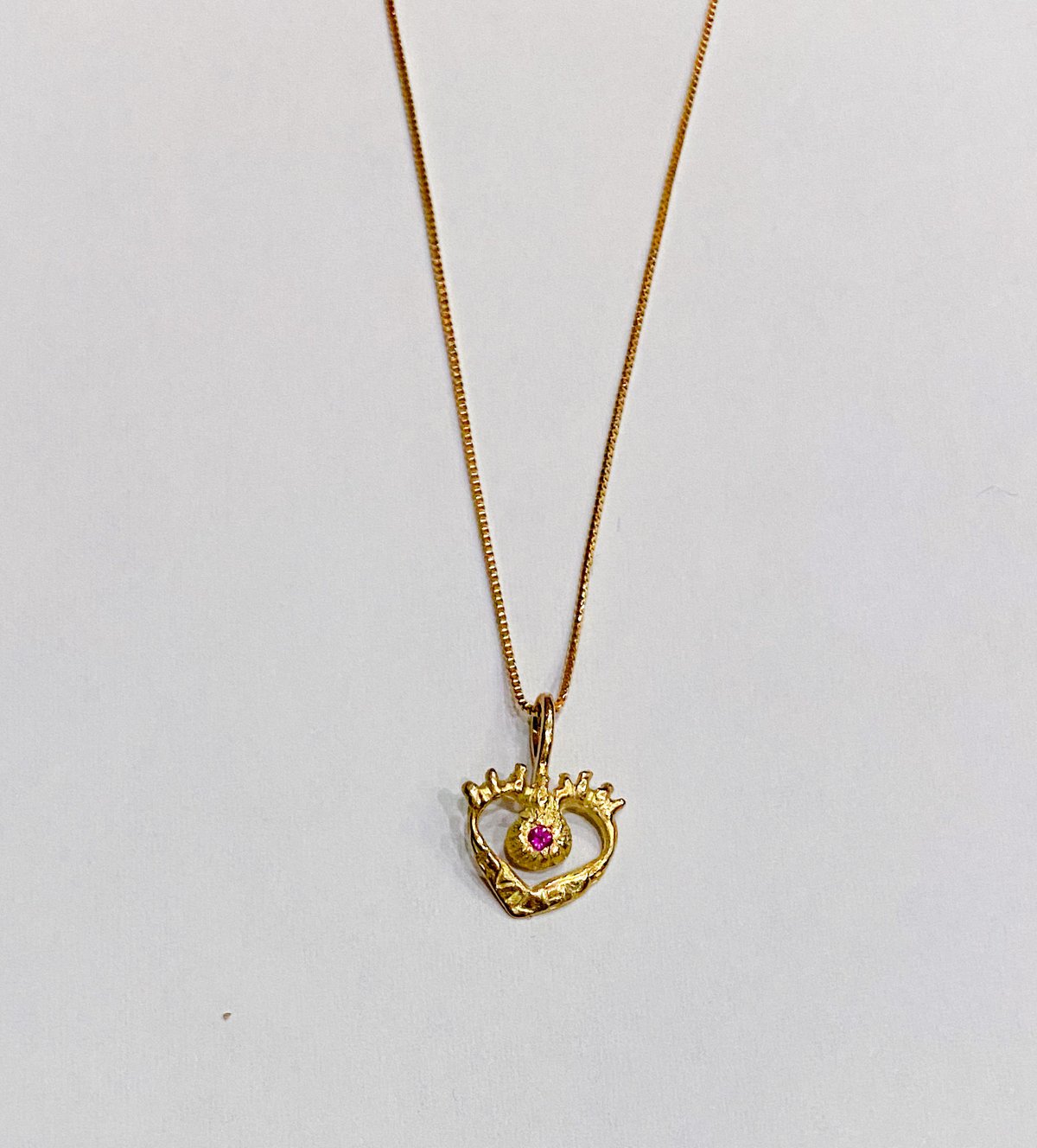 【AMY O】Evil Eye Lariatネックレス / ゴールド★送料関税込み fit=scale-down,w=1200