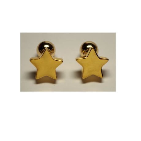 星のピアス