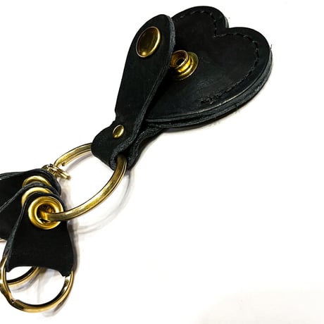 Daddy's Smile key ring (黒）