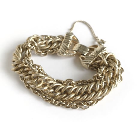@ goldette アクセサリー ブレスレット アンティーク ヴィンテージ 金 Yahoo!オークション - goldette N.Y. ゴルデット 約25.1g