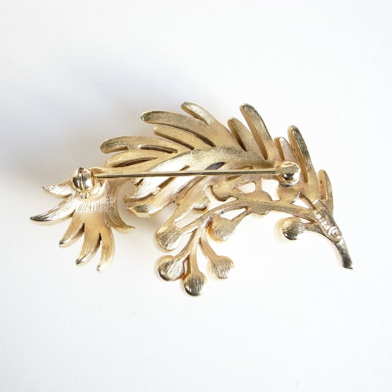 Crown Trifari/クラウン・トリファリ】Late1950s-1960s ゴールドト