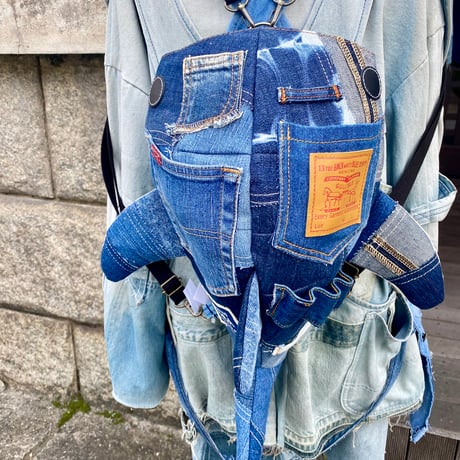 DANIA JAPAN（ダニアジャパン） ダメージデニムマフラー GYDA MW BOLD KNEE ダメージ デニム S as02 - メルカリ