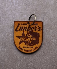 【レザータグ】Lunker's   イエロー