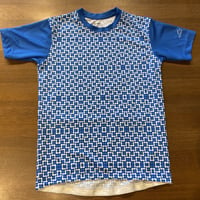 バックポケット付サイクリングTシャツ LCT6 blue