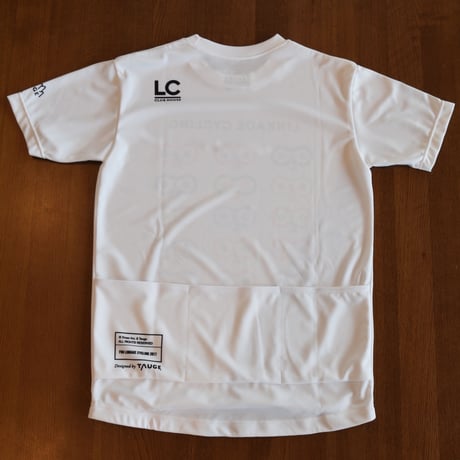 バックポケット付サイクリングTシャツ LCT4 white