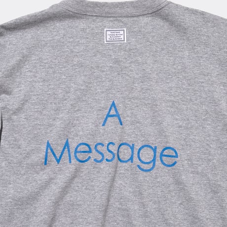 T-3112 / A MESSAGE / WHAT / GRAY