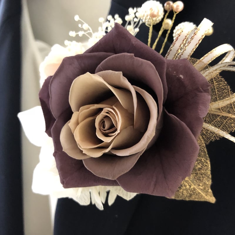 コサージュ【ブラウン】 | アトリエsana