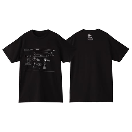 mitsume Live "Recording"Tシャツ ( ブラック)