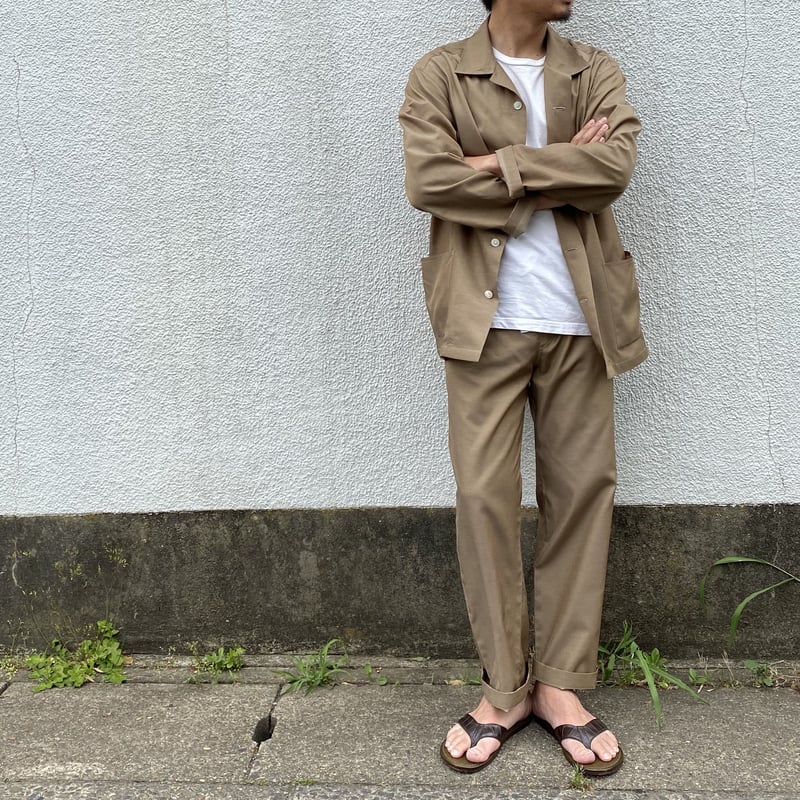   モダンコットン ブラトップ 2点セット cotton cupra set up / コットンキュプラ セットアップ | MINAMI