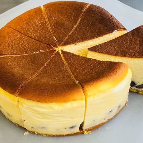 黒豆ベイクドチーズケーキ
