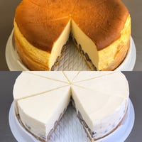 黒豆ベイクド＆レアチーズケーキ・2台セット