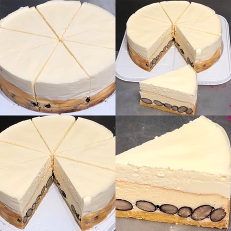黒豆ダブルチーズケーキ