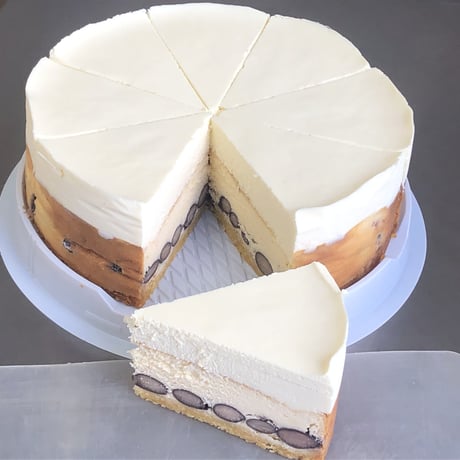 黒豆ダブルチーズケーキ