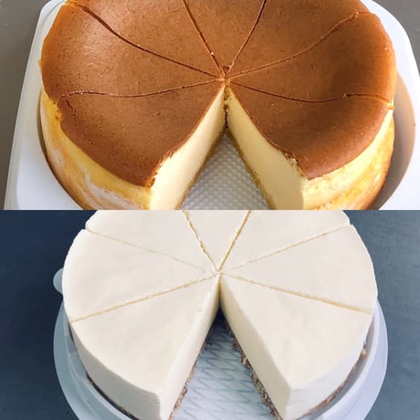 ベイクド＆レアチーズケーキ・２台セット