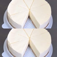 レアチーズケーキ・２台セット