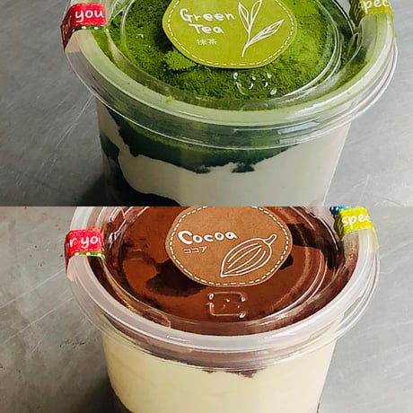 黒豆抹茶＆ココアティラミス・2種セット