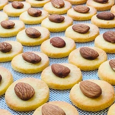 一粒アーモンドバタークッキー