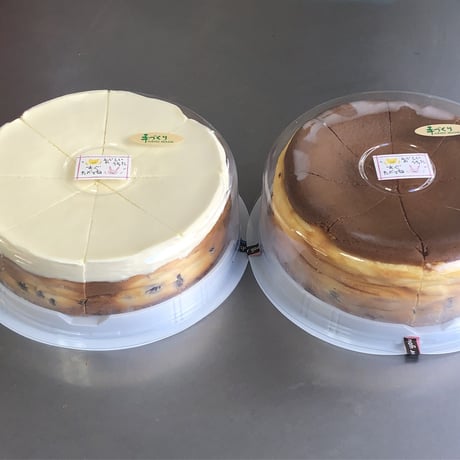 黒豆ベイクド＆ダブルチーズケーキ２台セット