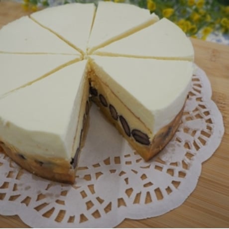 黒豆ダブルチーズケーキ