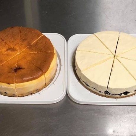 黒豆ベイクド＆レアチーズケーキ・2台セット