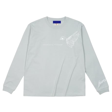 forte × Alice Korotaeva Organic Cotton L/S T-Shirts(6Color)