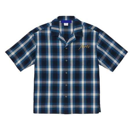 forte Official Embroidery オープンカラーシャツ(3Colors)