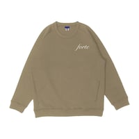 forteドライストレッチクルーネック(Sand Khaki)