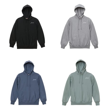 forte Embroidery Logo Heavy Weight Hoodie(4Color)