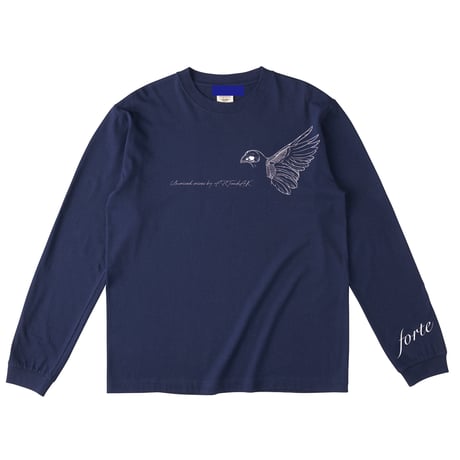 forte × Alice Korotaeva Organic Cotton L/S T-Shirts(6Color)