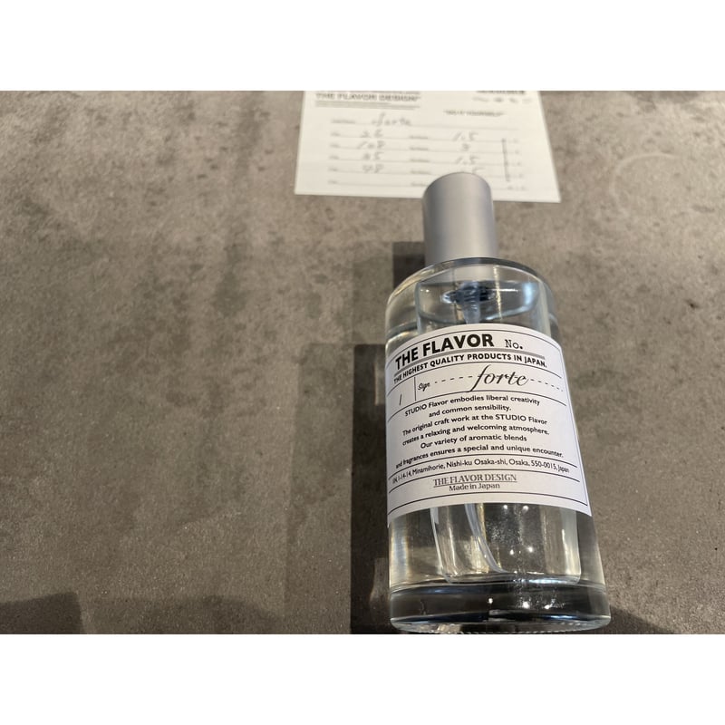 forte×THE FLAVOR DESIGN®️ FABRIC MIST