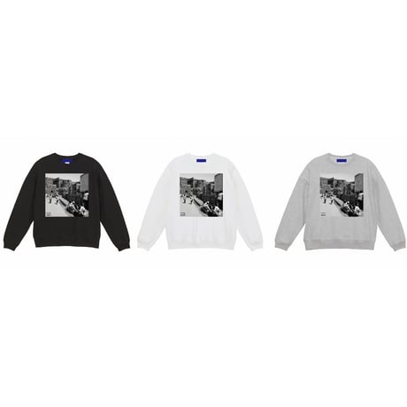「混沌」Oversized Crewneck Sweat(3color)