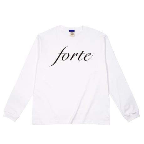 forte Big Logo Organic Cotton L/S T-Shirts(6Color)