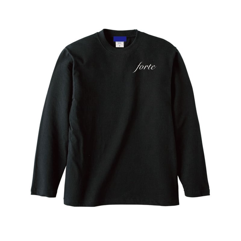 floracoreロンt ブラック sサイズ SUPER BIG FLAT LS TEE | S.F.C(エス