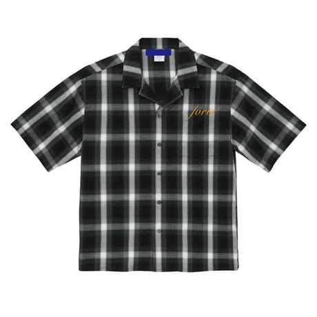 forte Official Embroidery オープンカラーシャツ(3Colors)
