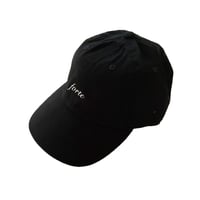 forte別注Newhattan Sliding Buckle Low Cap(Black)