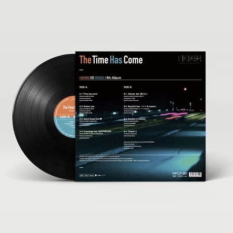【完全限定生産】HAIIRO DE ROSSI 8th ALBUM 『The Time Has Come』(LP)