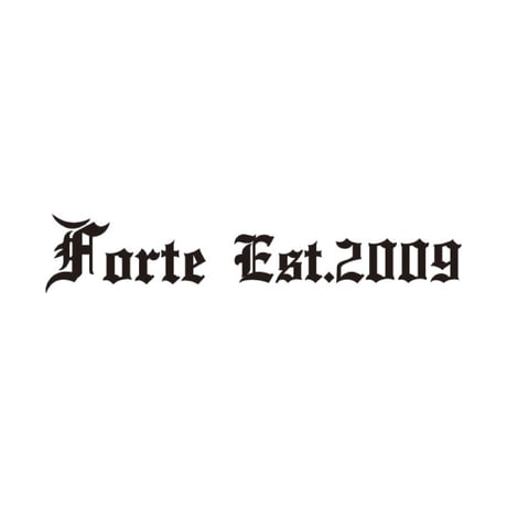 forte Old English Logo T(4Color)