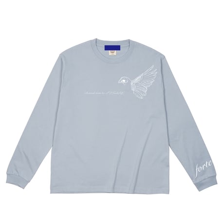 forte × Alice Korotaeva Organic Cotton L/S T-Shirts(6Color)