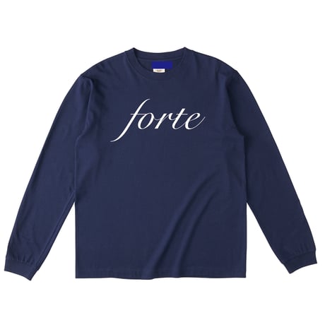 forte Big Logo Organic Cotton L/S T-Shirts(6Color)