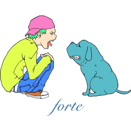 forte Original Dog T-Shirts(Full Color)