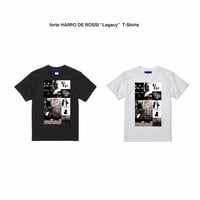 forte HAIIRO DE ROSSI "Legacy"T-Shirts(Black/White)