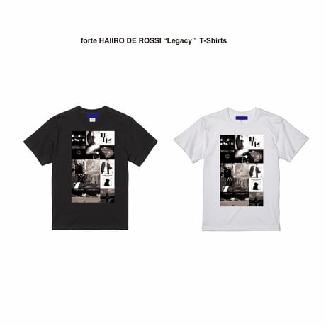 forte HAIIRO DE ROSSI "Legacy"T-Shirts(Black/White)