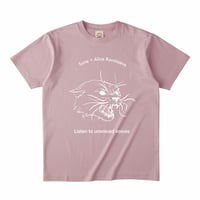 forte × Alice korotaeva 1st.Collection Organic Cotton T-Shirts(Dusty Pink)