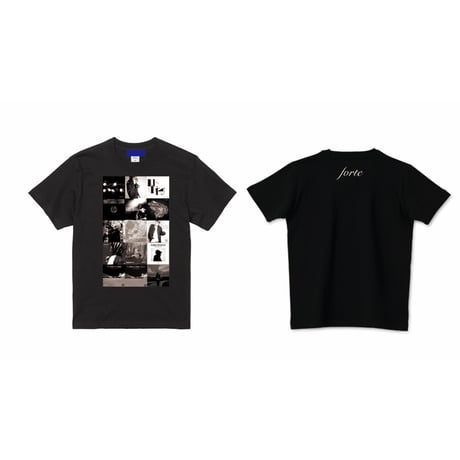 forte HAIIRO DE ROSSI "Legacy"T-Shirts(Black/White)