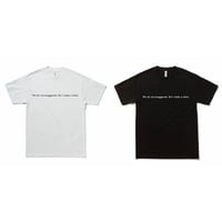 Message T-Shirts(White/Black)