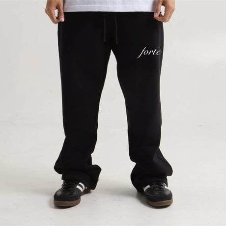 forte Official Logo Embroidery Baggy Sweat Pants(4Color)