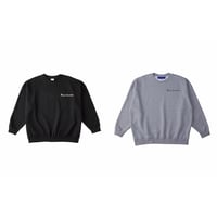 forte Old English Logo Embroidery Oversized Sweat