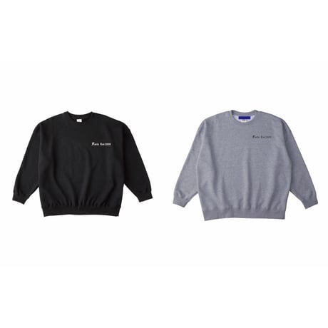 forte Old English Logo Embroidery Oversized Sweat