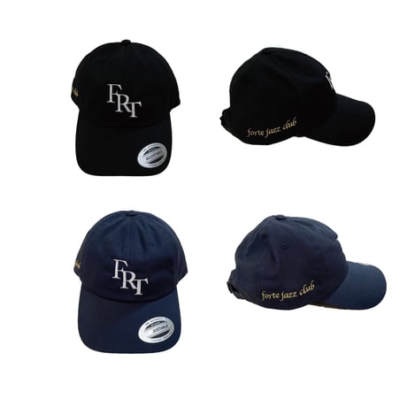 forte Original "FRT/forte jazz club" Dad Hat(Black/Navy)