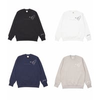 forte × Alice Korotaeva Organic Cotton Crew Neck Sweat(4Color)